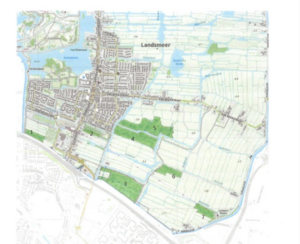 Percelen in eigendom van de gemeente Landsmeer